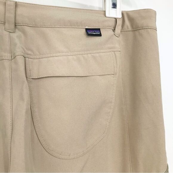 Patagonia Tan Lightweight Quick Dry Outdoor Performance Wear Travel Pants - Picture 12 of 16